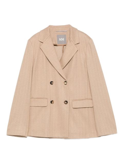 Max Mara double-breasted blazer - Neutrals - zdjęcie produktu nr 1