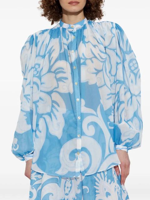 ETRO printed blouse - Blue