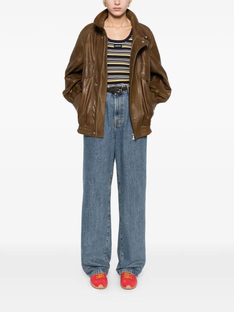 Miu Miu Canotta striped top - Blue - zdjęcie produktu nr 2