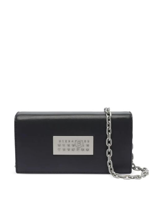 MM6 Maison Margiela Numeric chain wallet - Black - zdjęcie produktu nr 1