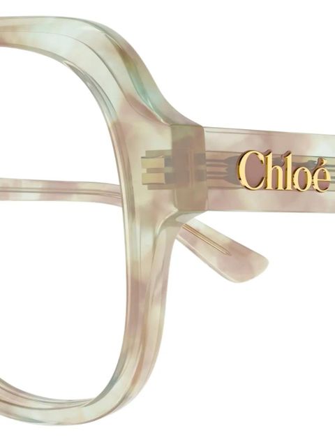 Chloé Eyewear CH0339O geometric glasses - Neutrals