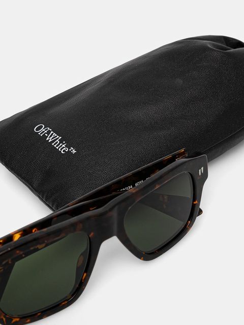 Off-White okulary przeciwsłoneczne kolor brązowy OERI134_526055