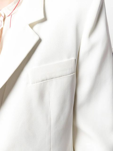 ISABEL MARANT classic fitted blazer - White