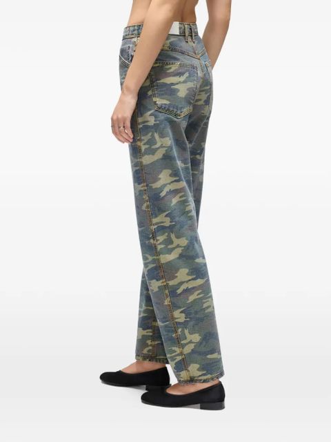 RE/DONE patch-pocket trousers - Blue