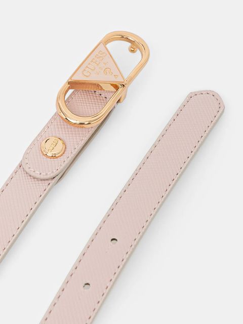 Guess pasek SERENOVA damski kolor różowy BW9270 P5320 - zdjęcie produktu nr 2