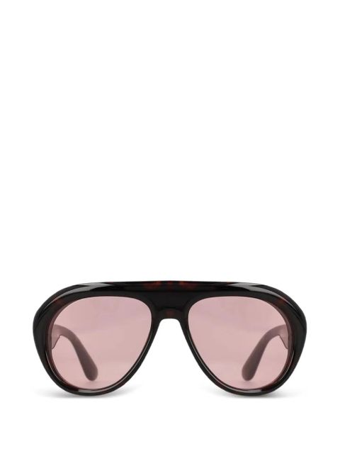 ROTATE BIRGER CHRISTENSEN tortoiseshell-effect pilot sunglasses - Brown - zdjęcie produktu nr 1