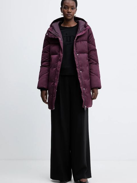 Twinset bluza bawełniana damska kolor czarny z nadrukiem 252TT2330