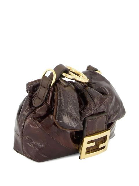 FENDI nano Mamma Baguette shoulder bag - Brown - zdjęcie produktu nr 1
