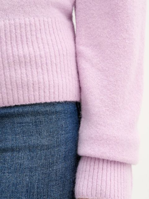 United Colors of Benetton sweter damski kolor fioletowy lekki 11CZD10FD