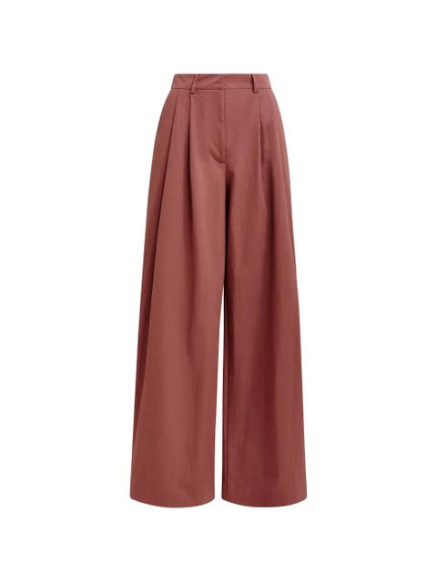 Essentiel Antwerp pleated trousers - Orange - zdjęcie produktu nr 1