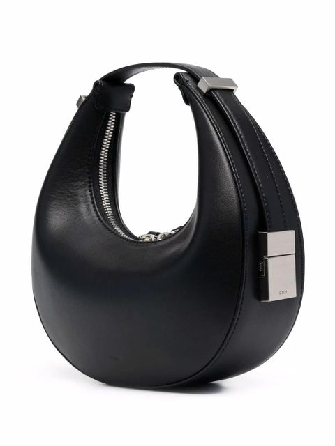 Osoi polished-finish tote bag - Black