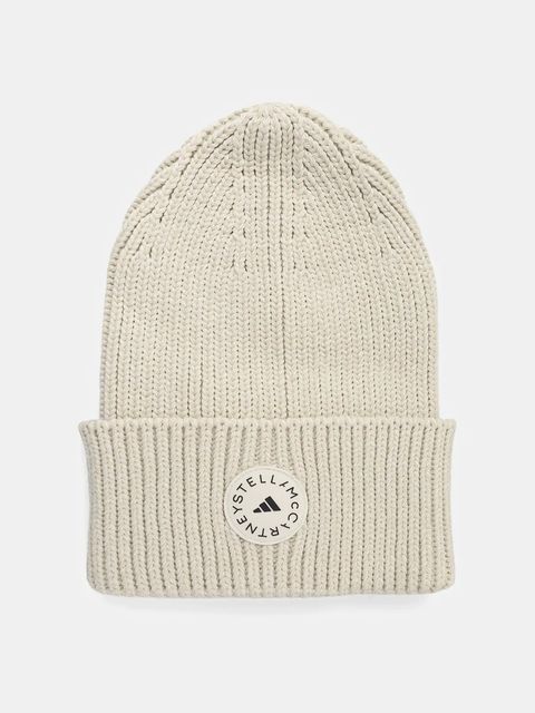 adidas by Stella McCartney czapka kolor beżowy JY4193 - zdjęcie produktu nr 1