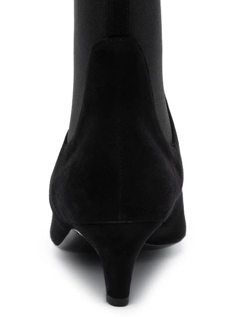 TOTEME The Mid Heel 65mm boots - Black
