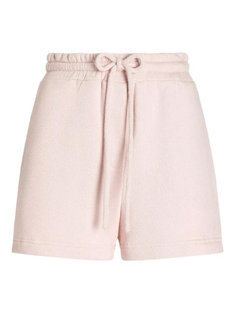 Dolce & Gabbana drawstring embroidered-detail shorts - Pink - zdjęcie produktu nr 1