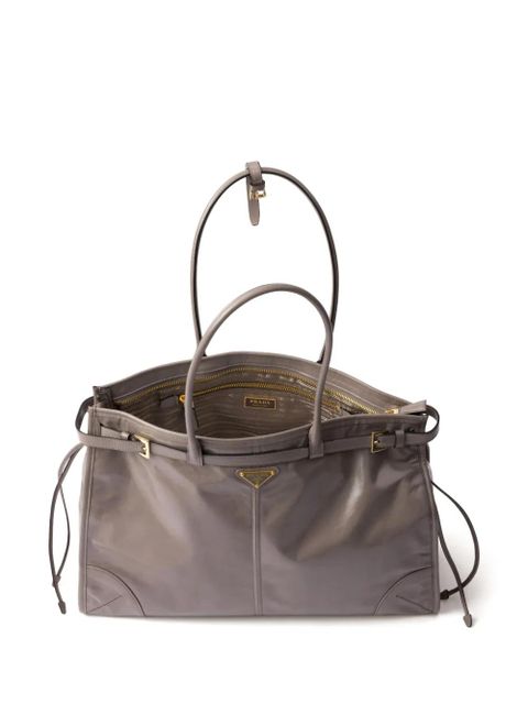Prada large Bonnie tote bag - Grey