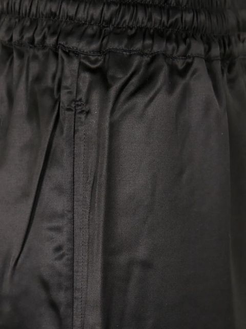 Marine Serre satin trousers - Black