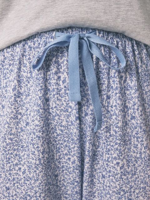 women'secret piżama bawełniana damska kolor szary bawełniana 3132123