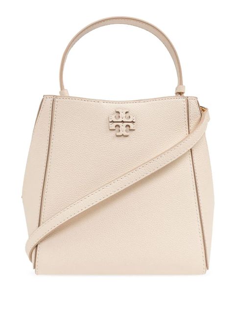 Tory Burch McGraw leather bucket bag - Neutrals - zdjęcie produktu nr 1