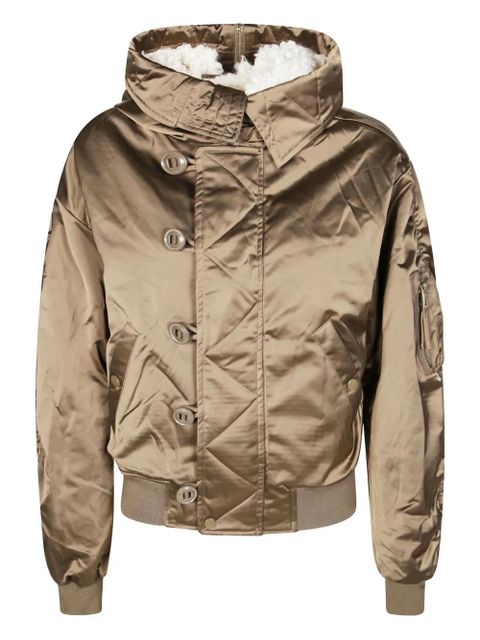 MARANT ÉTOILE Elisa buttoned hooded jacket - Green - zdjęcie produktu nr 1