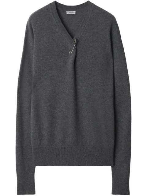 Burberry cashmere jumper - Grey - zdjęcie produktu nr 1