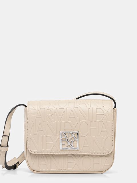 Armani Exchange torebka kolor beżowy 942648 CC793