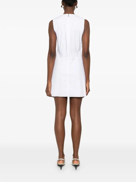 ROTATE BIRGER CHRISTENSEN bow-detail mini dress - White