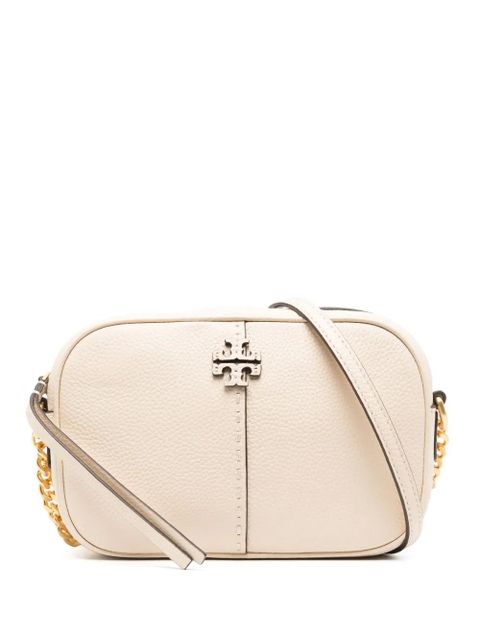 Tory Burch McGraw leather camera bag - Neutrals - zdjęcie produktu nr 1