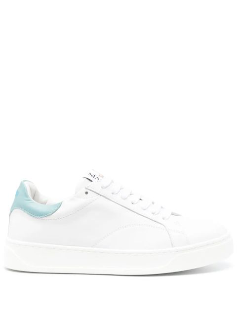 Lanvin DDB0 leather sneakers - White - zdjęcie produktu nr 1
