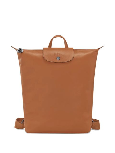 Longchamp Le Pliage Xtra M flap-detail backpack - Orange - zdjęcie produktu nr 1