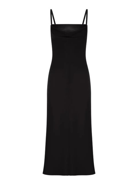 Max Mara Cady draped midi dress - Black - zdjęcie produktu nr 2