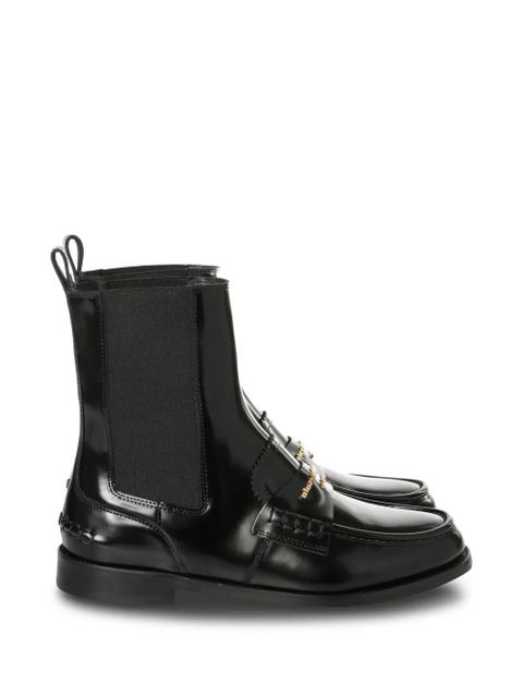 Alexander Wang chain-embellished boots - Black