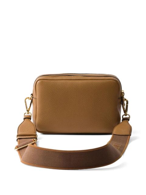 Prada small leather shoulder bag - Brown - zdjęcie produktu nr 2
