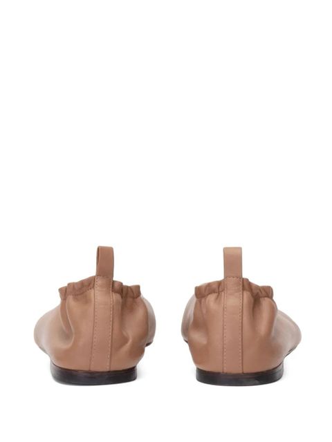 3.1 Phillip Lim ID leather ballerina shoes - Neutrals