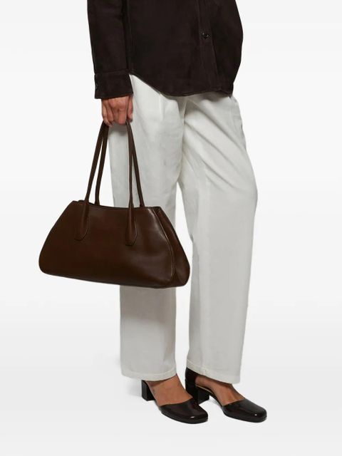 The Row Penelope ankle-strap heeled pumps - Brown