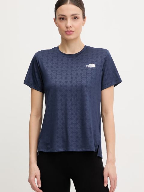 The North Face t-shirt treningowy damski FLEX EMBOSSED - zdjęcie produktu nr 2