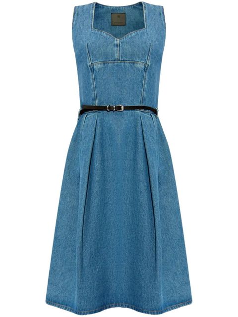 Givenchy belted waist denim dress - Blue - zdjęcie produktu nr 1