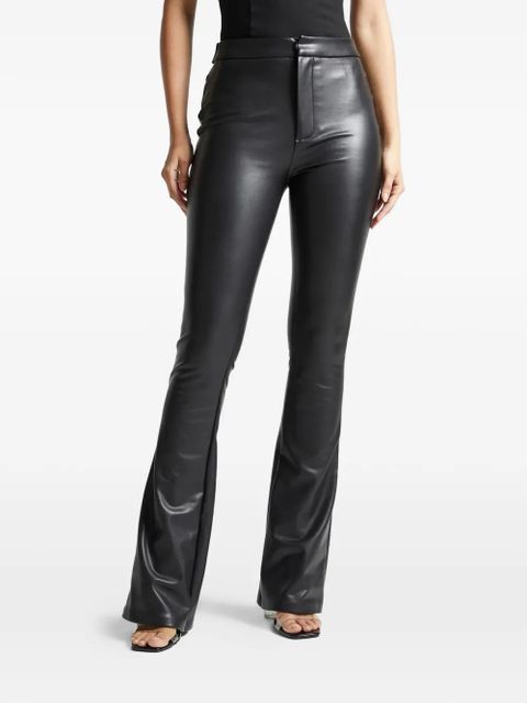 Manière De Voir flared patch pocket leggings - Black - zdjęcie produktu nr 2