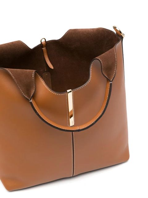 Tod's leather tote bag - Brown