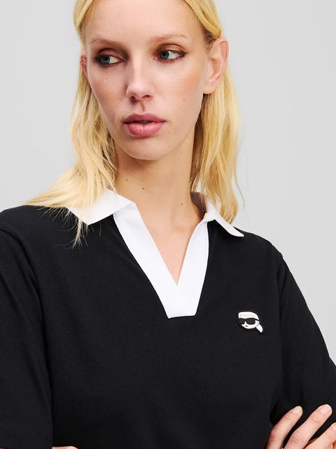 Karl Lagerfeld t-shirt bawełniany IKON