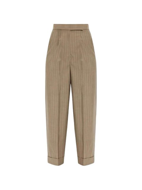Max Mara Mxmmanetta pinstripe tailored trousers - Neutrals - zdjęcie produktu nr 1