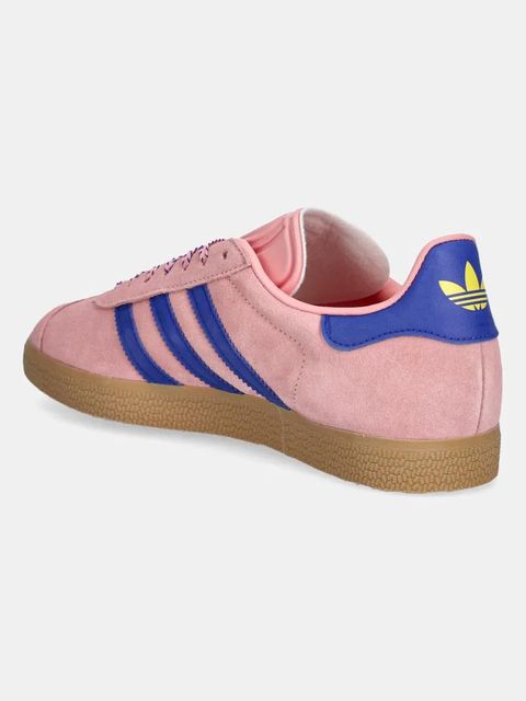 adidas Originals sneakersy zamszowe Gazelle damskie kolor różowy JH7213