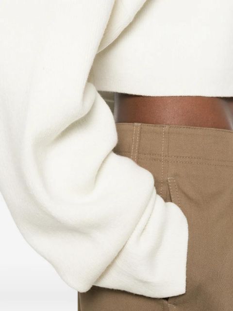 TOTEME cropped cardigan - Neutrals