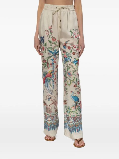 ETRO floral-print trousers - Neutrals - zdjęcie produktu nr 2