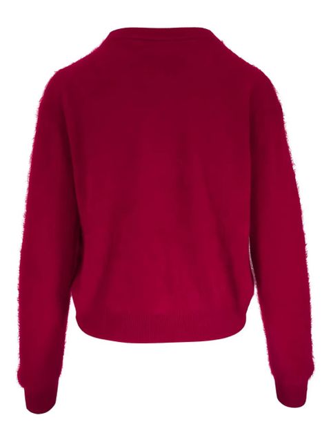 Guest In Residence crew-neck cashmere sweater - Red
