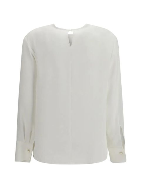 Max Mara long-sleeve blouse - White