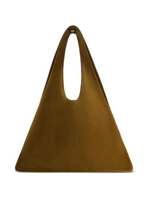 Coperni XL Folded suede shoulder bag - Brown - zdjęcie produktu nr 1