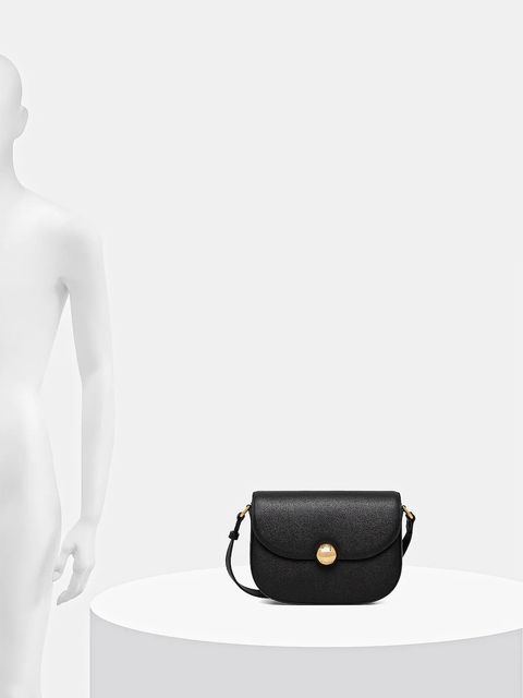 Furla torebka skórzana kolor czarny WB01887.BX3036.O6000