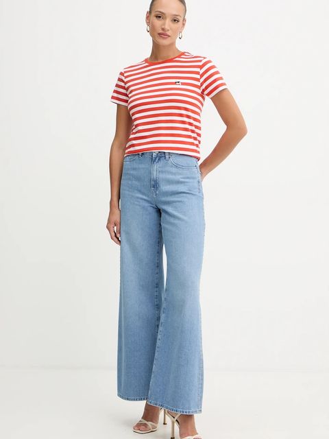 Karl Lagerfeld t-shirt bawełniany IKON - zdjęcie produktu nr 1