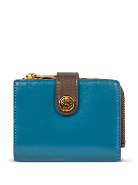 ETRO small leather wallet - Blue - zdjęcie produktu nr 1