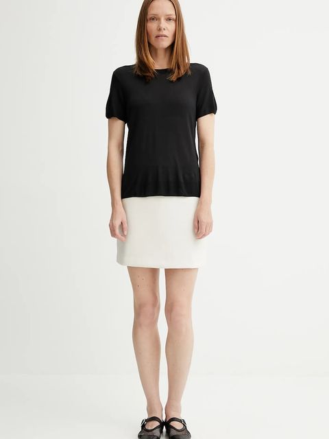 Calvin Klein t-shirt damski kolor czarny LV044A307G - zdjęcie produktu nr 2